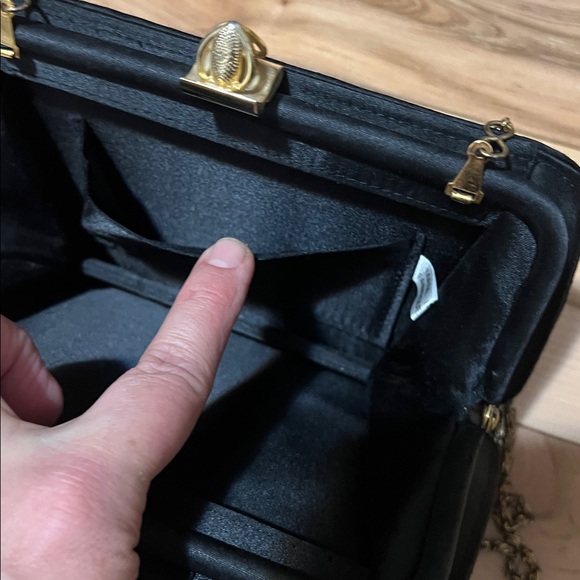 Elegant Vintage Black Evening Crossbody/Clutch - Picture 17 of 17